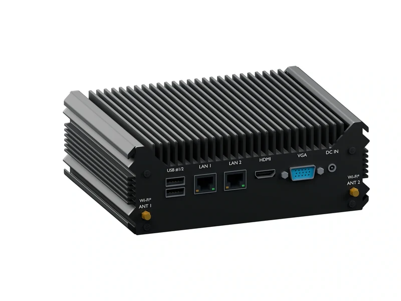 IMDRT121-2L2C Fanless Mini PC - Core i5-4200U, 16GB, 512GB mSATA, Windows 11 IoT LTSC