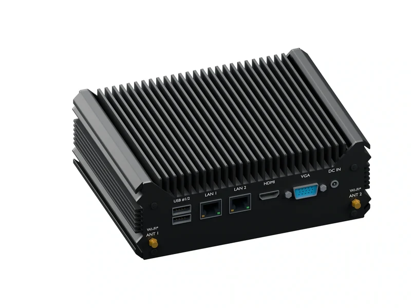 IMDRT121-2L2C Fanless Mini PC - Core i7-5600U, 16GB, 128GB mSATA, Windows 11 IoT LTSC