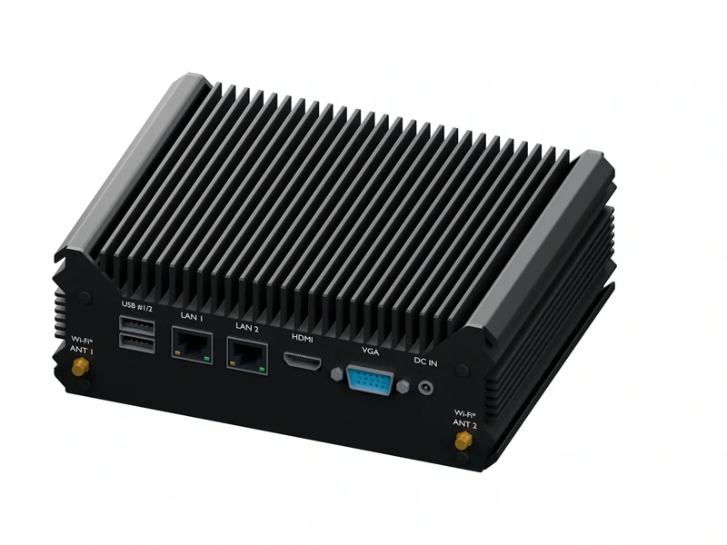IMDRT121-2L2C Fanless Mini PC - Core i5-4200U, 16GB, 256GB mSATA, Windows 11 Pro