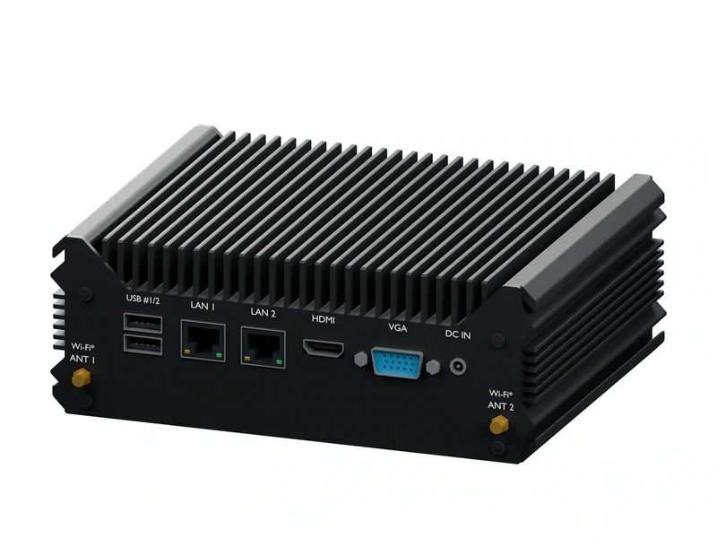 IMDRT121-2L2C Fanless Mini PC - Core i5-4200U, 4GB, 1TB mSATA, Windows 11 Pro