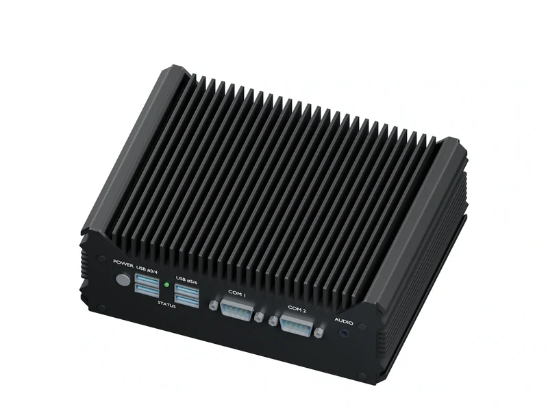 IMDRT121-2L2C Fanless Mini PC - Core i7-5600U, 4GB, 512GB mSATA, Windows 11 IoT LTSC