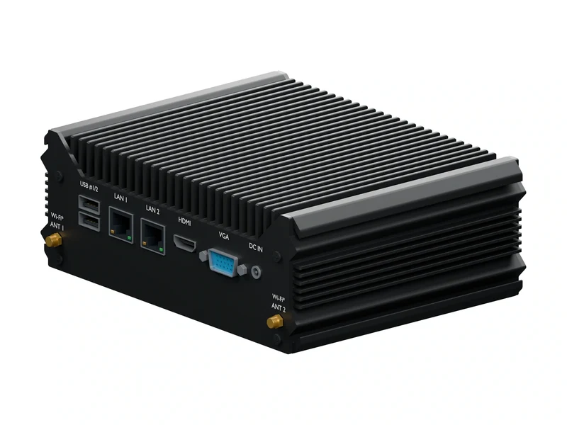 IMDRT121-2L2C Fanless Mini PC - Core i5-5200U, 8GB, 512GB mSATA, Windows 11 Pro