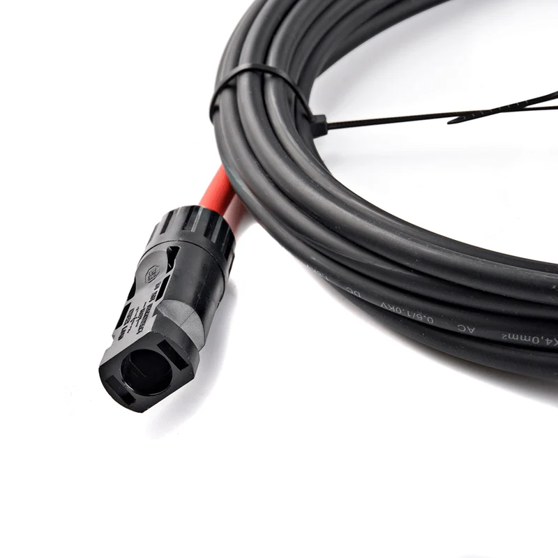 WATTSTUNDE® MVK 4.5 Anschlusskabel Solarmodul zu Laderegler 2 x 5 Meter 4 mm²