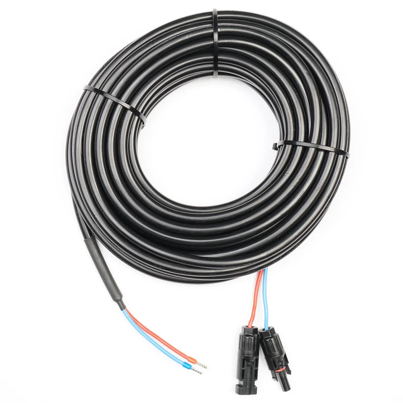 WATTSTUNDE® DAC 2.15 Anschlusskabel Solarmodul zu Laderegler 15 Meter 2 x 2,5 mm²