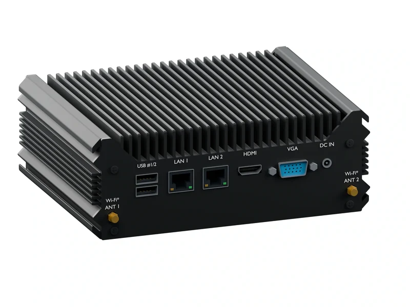 IMDRT121-2L2C Fanless Mini PC - Core i7-4500U, 8GB, 128GB mSATA, Windows 11 IoT LTSC