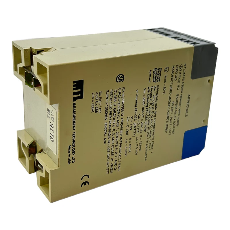 Eaton MTL2441B Netzteil Power Supply Repeater 240V AC 4/20mA