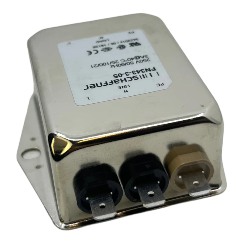 Schaffner FN343-3-05 Entstörfilter 3A 250 V AC 1-phasig 0,34 mA 400Hz