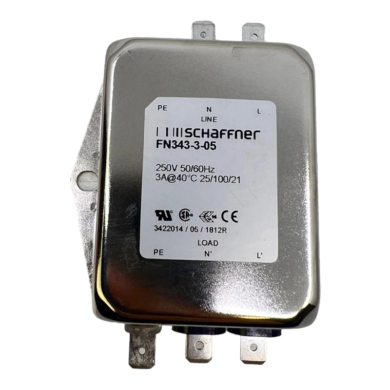 Schaffner FN343-3-05 Entstörfilter 3A 250 V AC 1-phasig 0,34 mA 400Hz