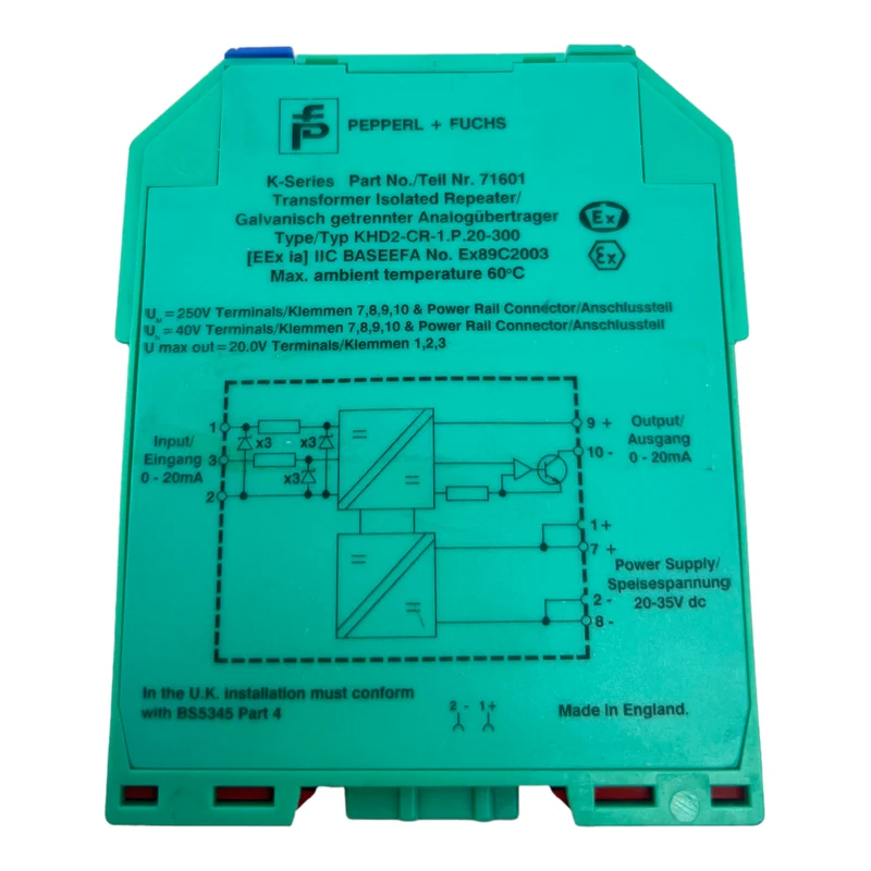 Pepperl+Fuchs KHD2-CR-1.P.20-300 Modul 71601