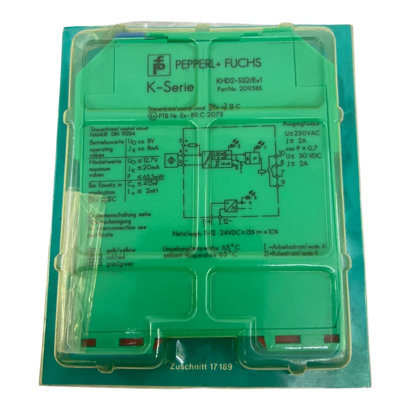 Pepperl+Fuchs KHD2-SS2/Ex1 SPS-Modul 20958S 24 VDC