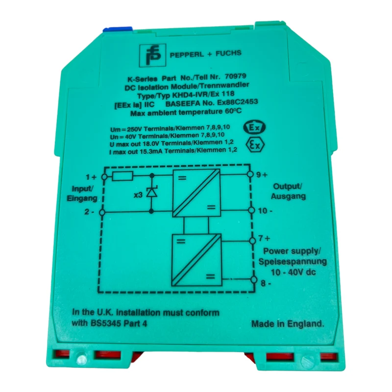 Pepperl+Fuchs KHD4-IVR/EX118 Modul 70979