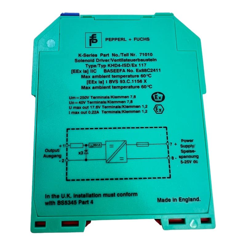 Pepperl+Fuchs KHD4-ISD/EX117 Modul 71010