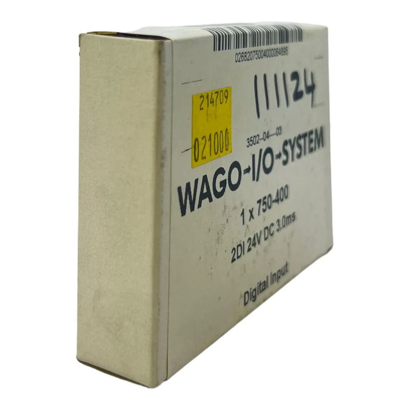 Wago 750-400 SPS-Digitaleingangsmodul 2DI 24V DC 3.0ms