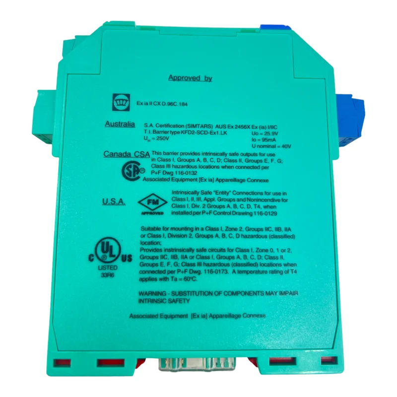 Pepperl+Fuchs KFD2-SCD-EX1.LK SMART-Ausgangstreiber 72108 20-35V DC -20°C-+60°C