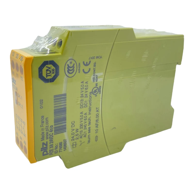 Pilz PZE X4 24VDC 4/n 774585 Sicherheitsrelais 4 Sicherheitskontakte 1-Kanal 24V