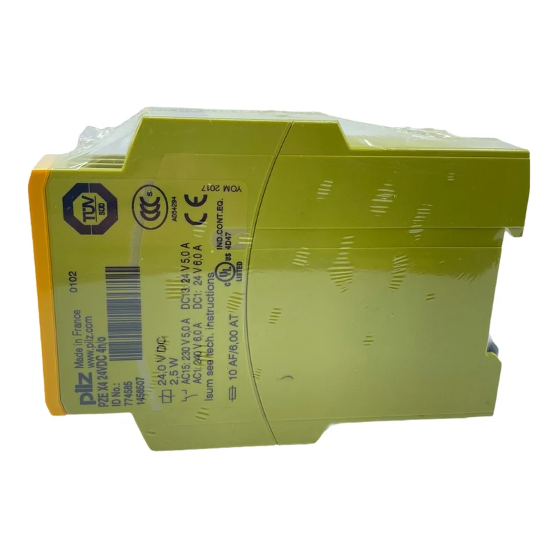 Pilz PZE X4 24VDC 4/n 774585 Sicherheitsrelais 4 Sicherheitskontakte 1-Kanal 24V
