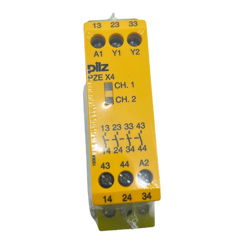 Pilz PZE X4 24VDC 4/n 774585 Sicherheitsrelais 4 Sicherheitskontakte 1-Kanal 24V