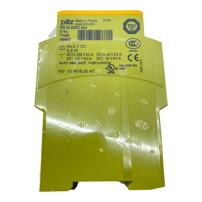 Pilz PZE X4 24VDC 4/n 774585 Sicherheitsrelais 4 Sicherheitskontakte 1-Kanal 24V