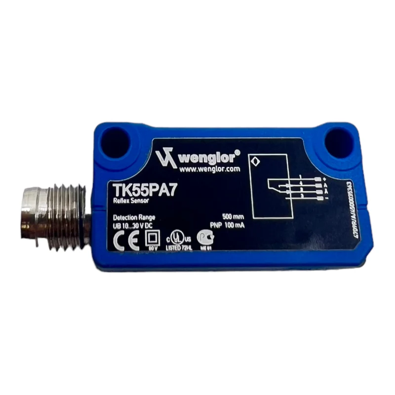 Wenglor TK55PA7 Reflextaster 10 ... 30V DC IP67 333Hz Infrarotlicht 2,5V 100 mA