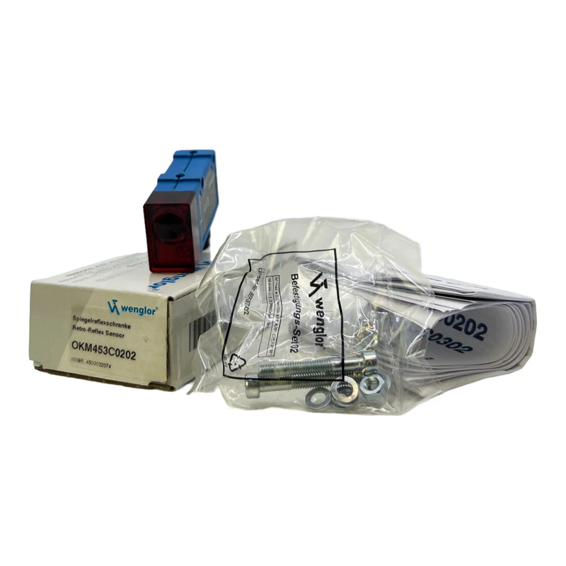 Wenglor OKM453C0202 Spiegelreflexschranke IP67 10 ... 30V DC 2kHz 4-polig <2,5 V