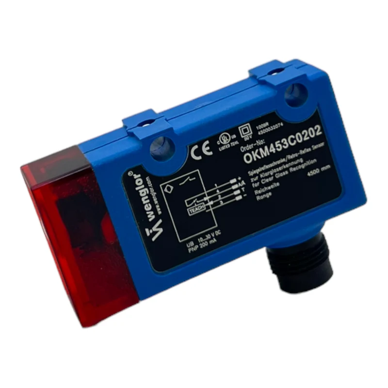 Wenglor OKM453C0202 Spiegelreflexschranke IP67 10 ... 30V DC 2kHz 4-polig <2,5 V