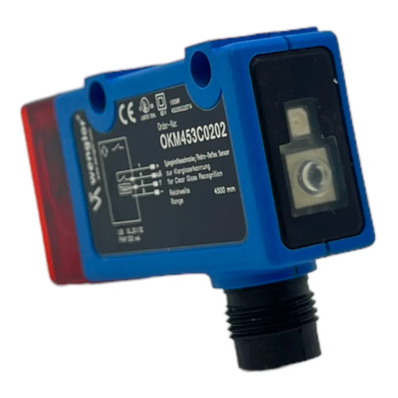 Wenglor OKM453C0202 Spiegelreflexschranke IP67 10 ... 30V DC 2kHz 4-polig <2,5 V