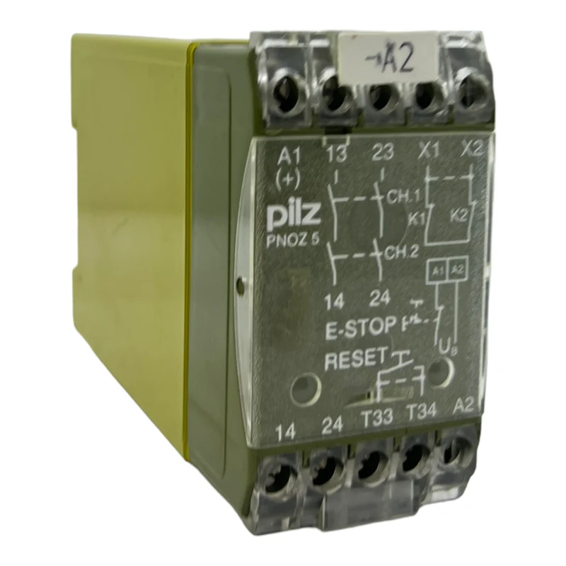 Pilz PNOZ56AF74AT Sicherheitsrelais 474590 24V DC 2 Sicherheitsschalter