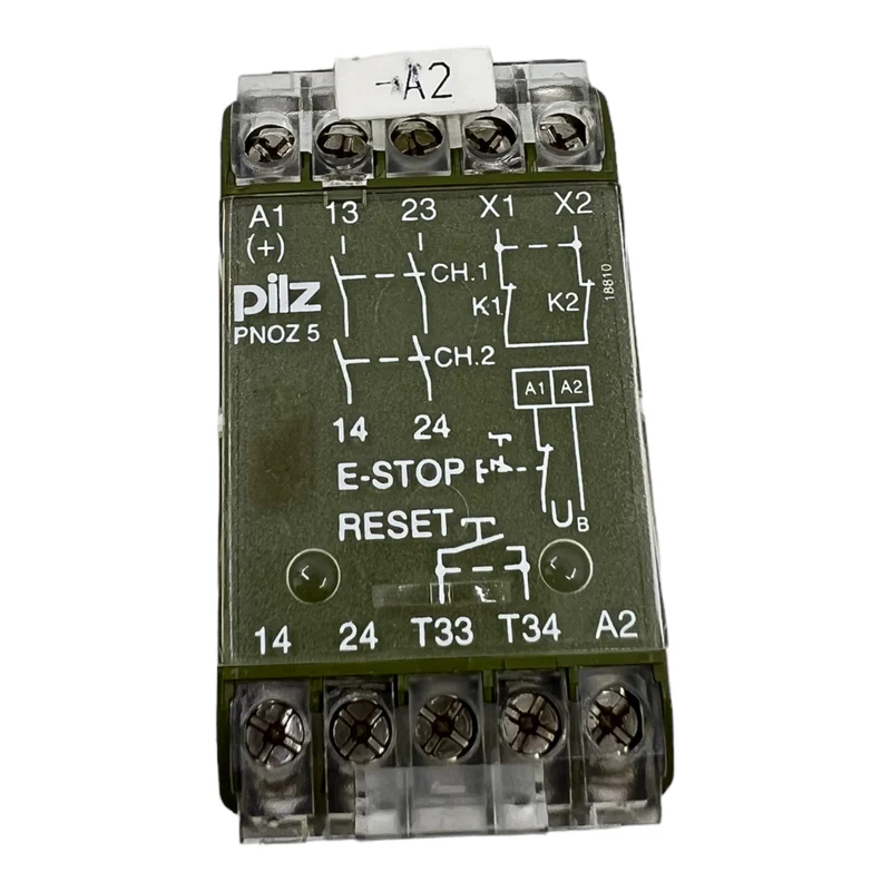Pilz PNOZ56AF74AT Sicherheitsrelais 474590 24V DC 2 Sicherheitsschalter