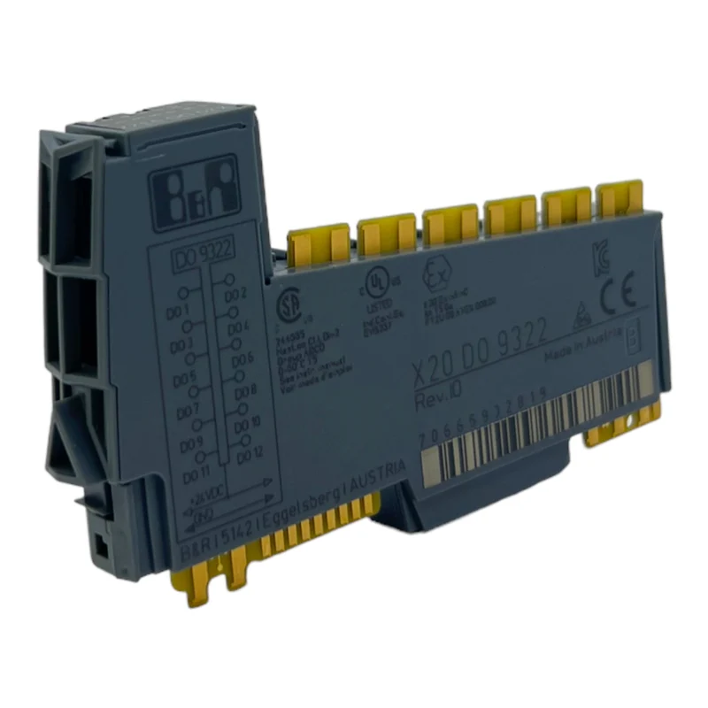 B&R X20DO9322 Digitales Ausgangsmodul IP20 24V DC 6A 1,15W 1-Leitertechnik