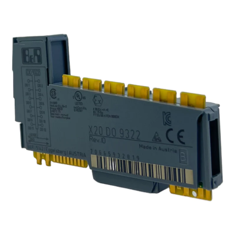 B&R X20DO9322 Digitales Ausgangsmodul IP20 24V DC 6A 1,15W 1-Leitertechnik