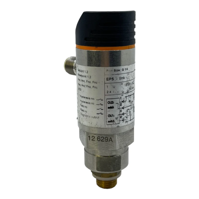 IFM PN7009 Elektronischer Drucksensor 18-36V DC 250mA IP65 Drucksensor