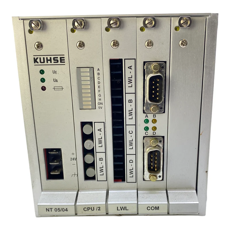 Kuhse Rahmen 21TE 24V DC Rack und Module NT 05/04+CPU/2+LWL+COM