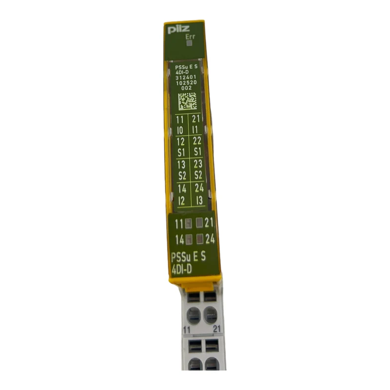 Pilz PSSuEF4DI-D Eingang/Ausgang Modul 312401 24V DC 0,25A 24V DC 6mA Modul