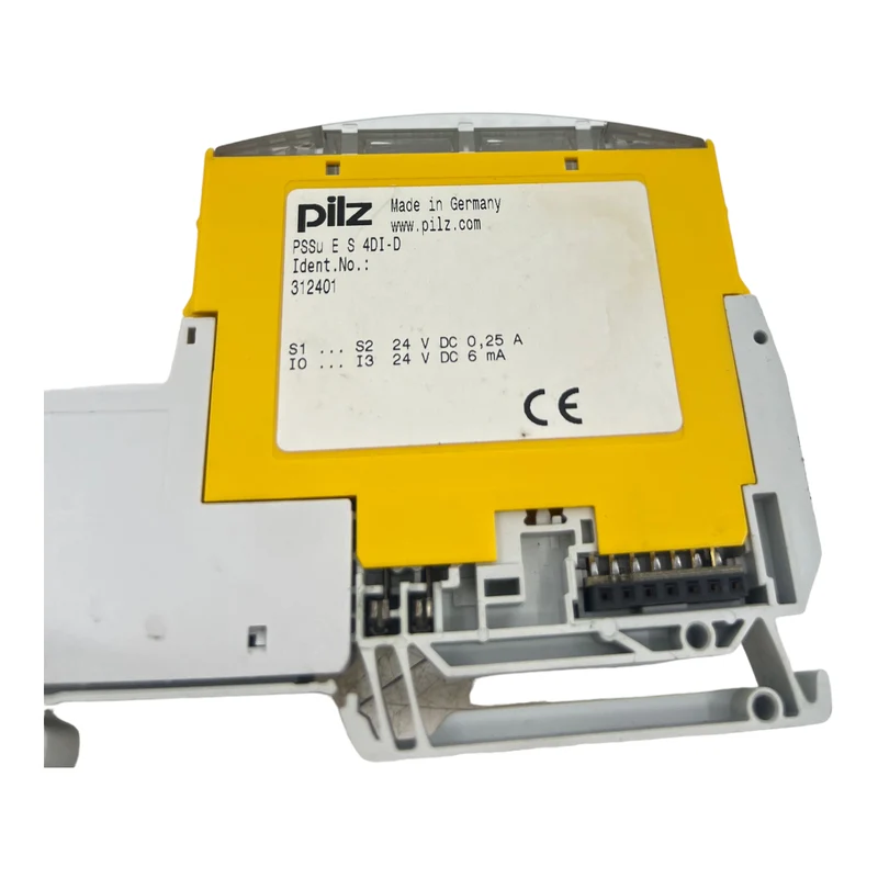 Pilz PSSuEF4DI-D Eingang/Ausgang Modul 312401 24V DC 0,25A 24V DC 6mA Modul