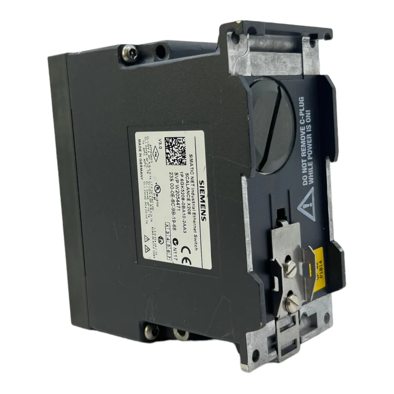 Siemens 6GK5208-0BA10-2AA3 Kommunikationsmodul 10/100Mbit/s 8x RJ45 24V DC