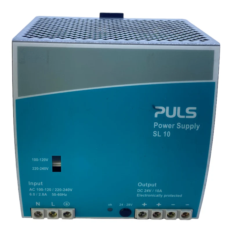 Puls SL10.100 Hutschienen-Netzteile 240W 24-28V DC 30mVpp 24V DC 8.6A bei 28V