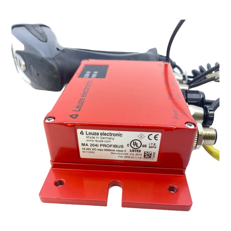 Leuze MA204i+FIS-6170 Modulare Anschlusseinheit IP65+Mobiler 2D-Codeleser IP41