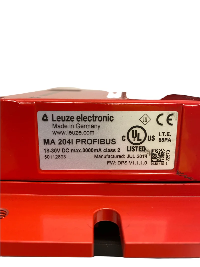 Leuze MA204i Profibus Gateway-Modulare Anschlusseinheit IP65 18 ... 30V DC M12