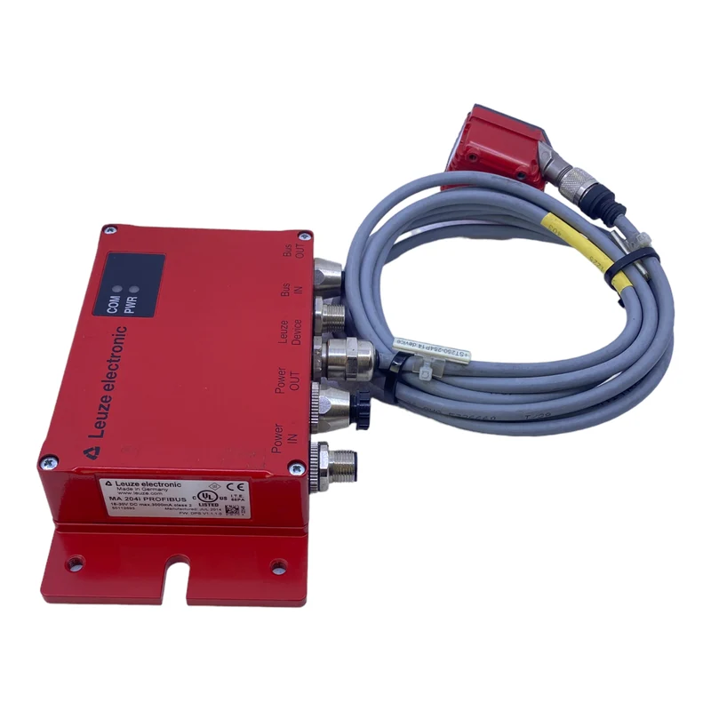 Leuze MA204i +LSIS122M6M-R1 Modulare Anschlusseinheit +Stationärer 2D-Codeleser