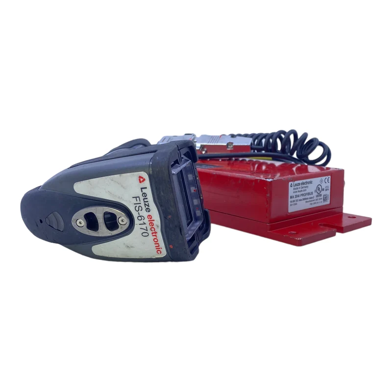 Leuze MA204i +FIS-6170 Modulare Anschlusseinheit IP65 +Mobiler 2D-Codeleser IP41