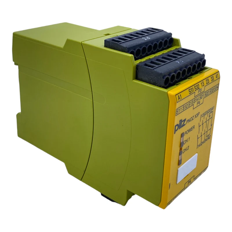 Pilz PNOZX3P Sicherheitsrelais 777310 24-240V AC/DC 5,0VA 2,5W 50-60Hz 3n/o 1n/c