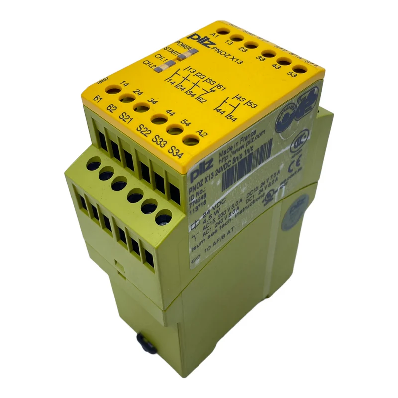 PILZ PNOZX13 Sicherheitsrelais 774549 5n/o 1n/c 24V DC 4,5 W