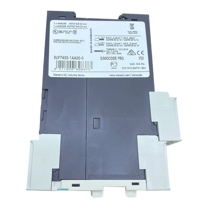 Siemens 3UF7400-1AA00-0 Analogmodul 4...20 mA