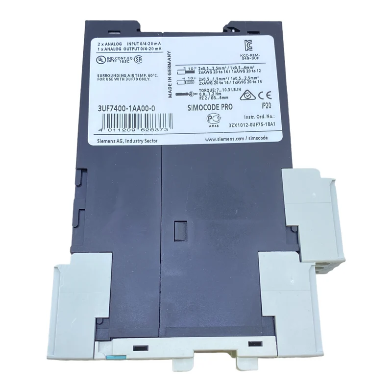 Siemens 3UF7400-1AA00-0 Analogmodul 4...20 mA