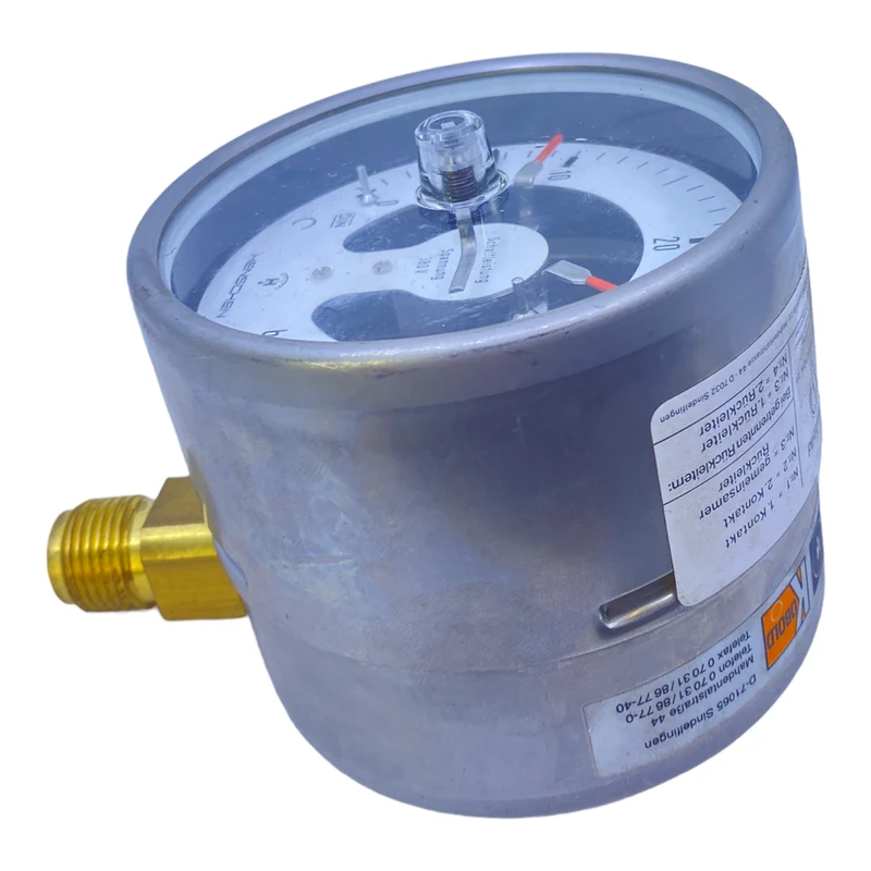 Kobold Manometer mit Kontaktfunktion 30W 50VA 380V 0-40 bar