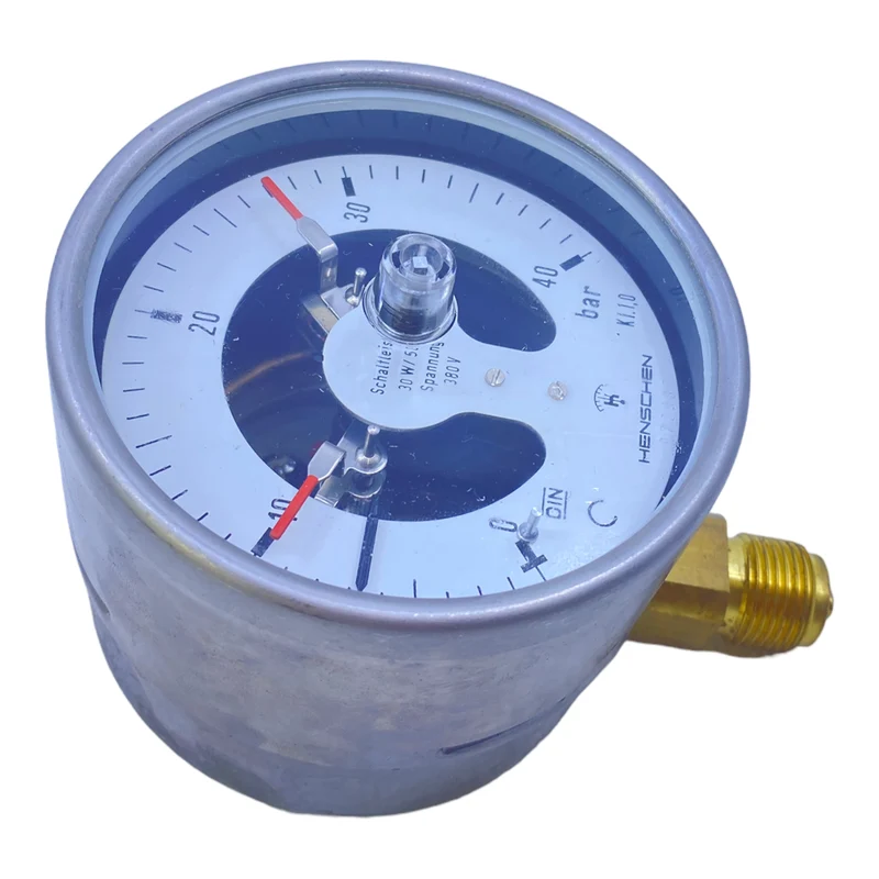 Kobold Manometer mit Kontaktfunktion 30W 50VA 380V 0-40 bar