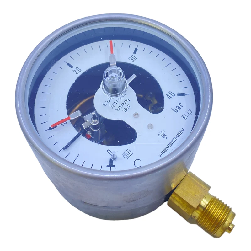 Kobold Manometer mit Kontaktfunktion 30W 50VA 380V 0-40 bar