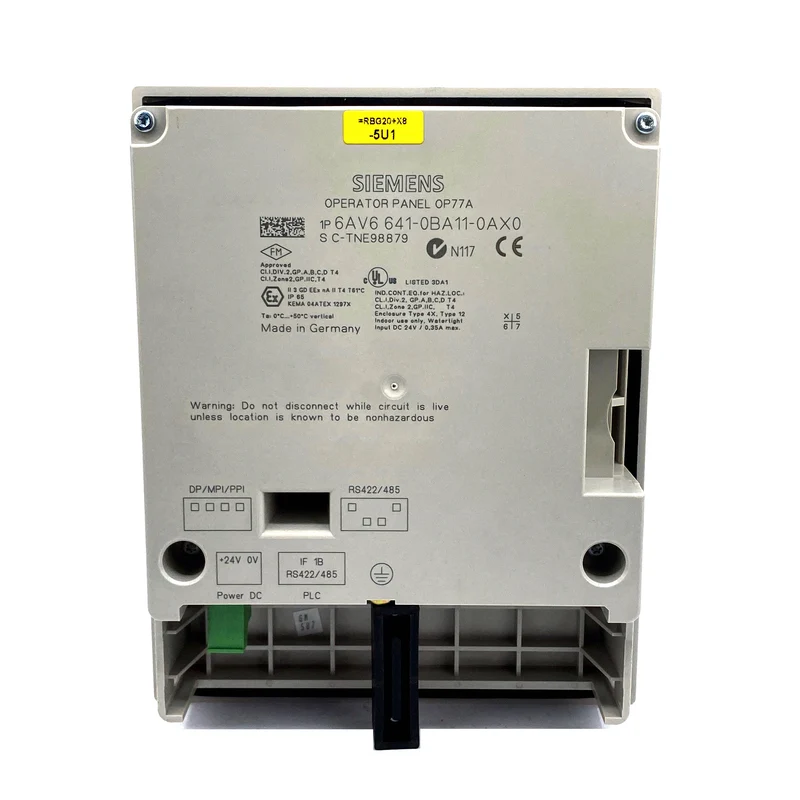 Siemens 6AV6 641-0BA11-0AX0 Operator Panel für den Industriellen Einsatz