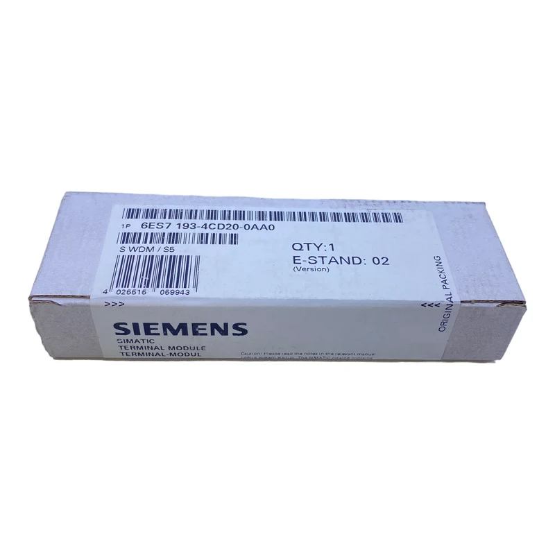 Siemens 6ES7193-4CD20-0AA0 Terminalmodul 120-230V AC 50/60Hz 24-48V DC 10A