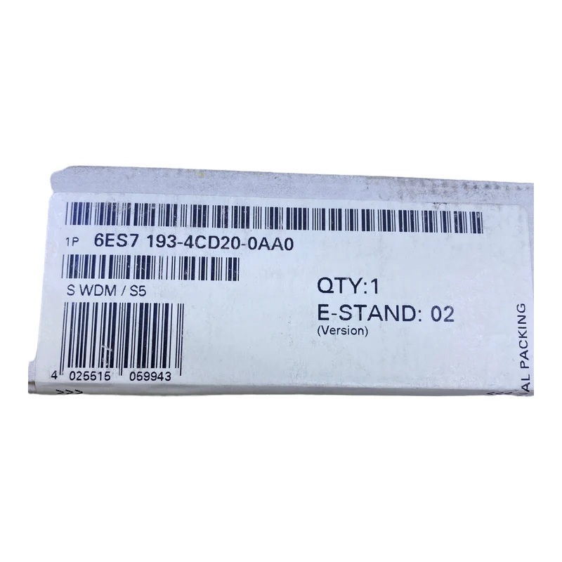 Siemens 6ES7193-4CD20-0AA0 Terminalmodul 120-230V AC 50/60Hz 24-48V DC 10A